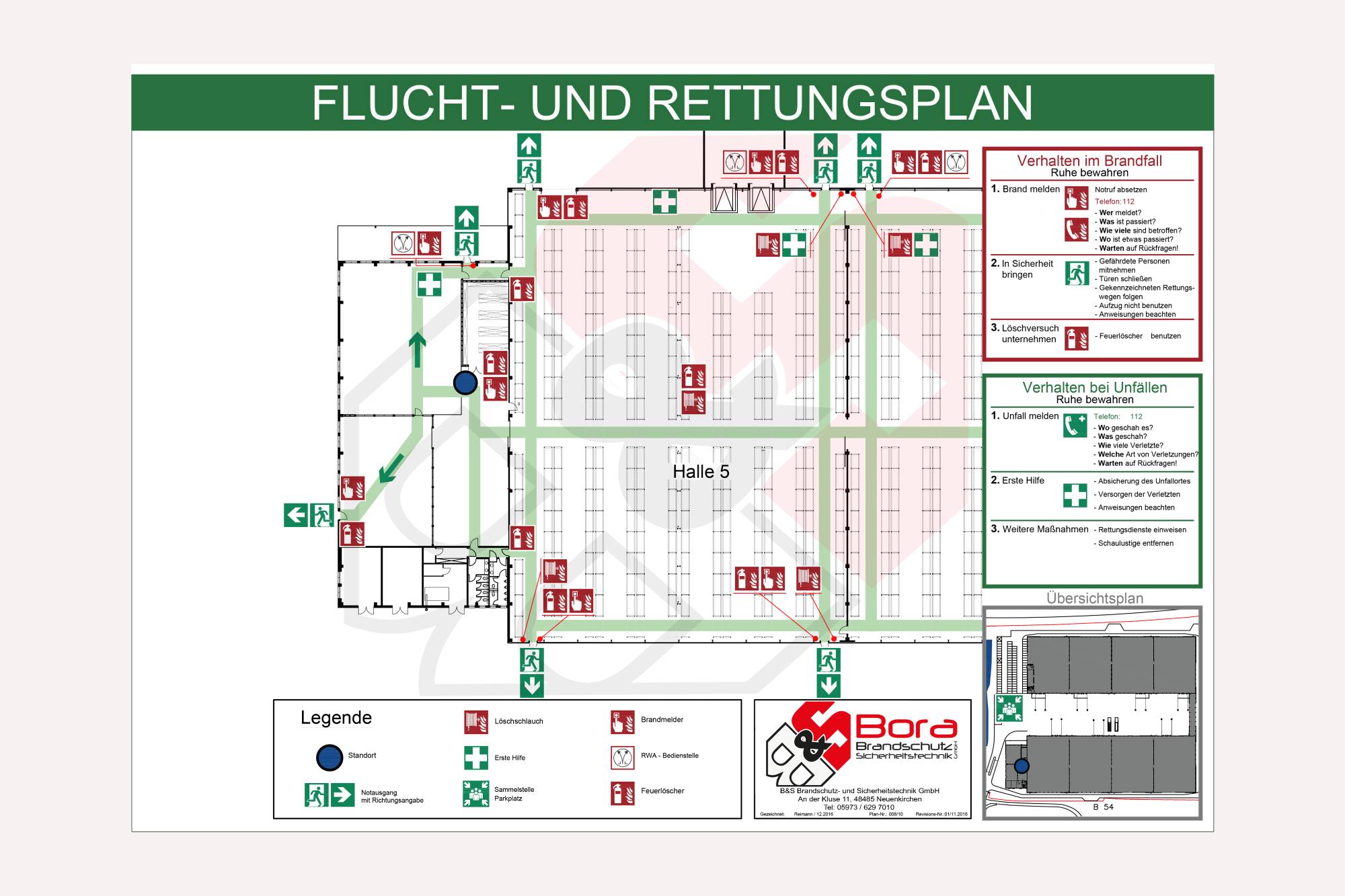 Flucht- und Rettungsplan